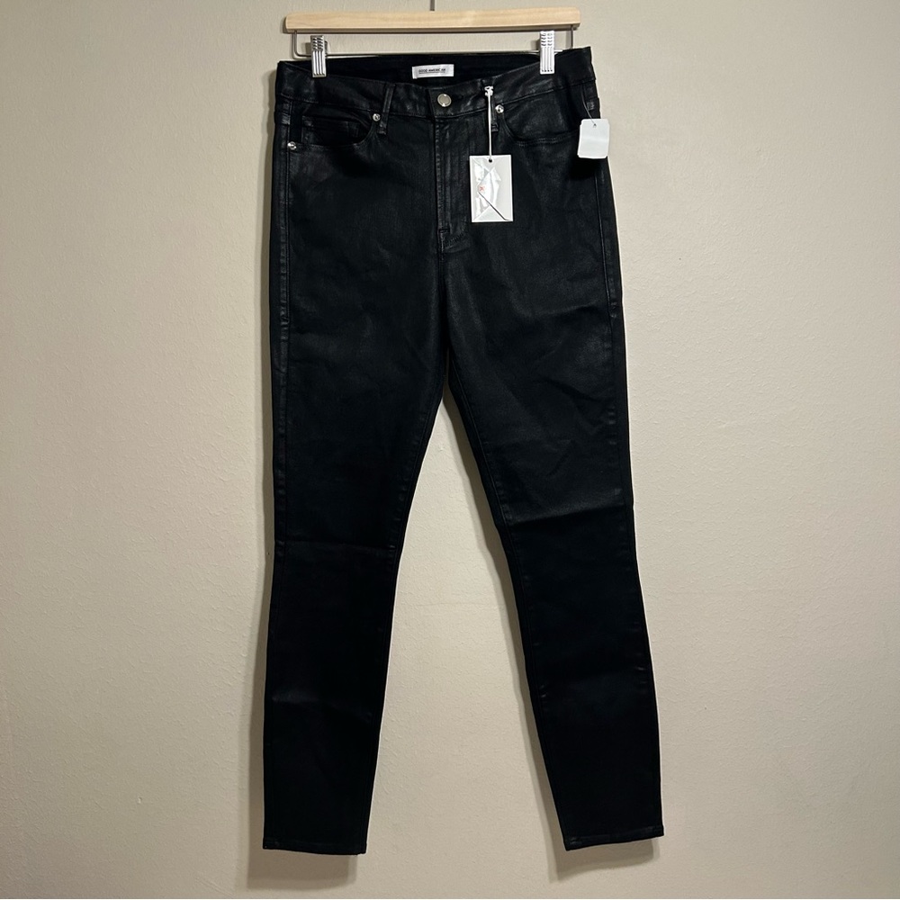 Good American Black Skinny Jeans